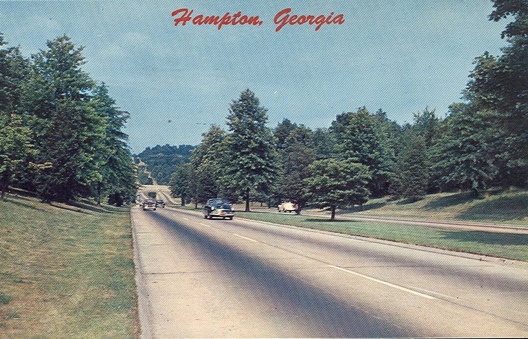Vintage Travel Postcards Hampton,