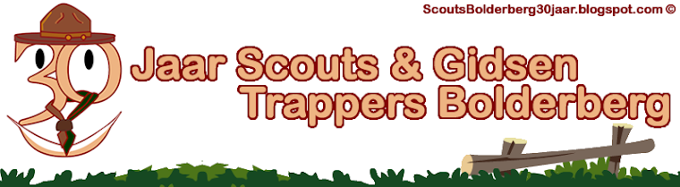 30 Jaar Scouts & Gidsen Trappers Bolderberg