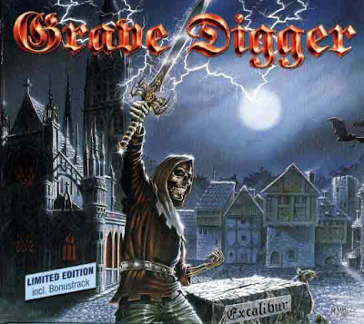 Album covers - Page 2 Grave+Digger+-+Excalibur+Front