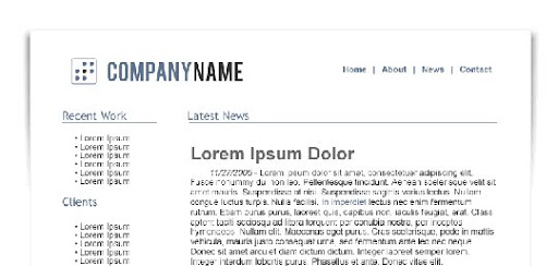 PSD to XHTML CSS Tutorials to Create Web Layouts PSD Mockup design