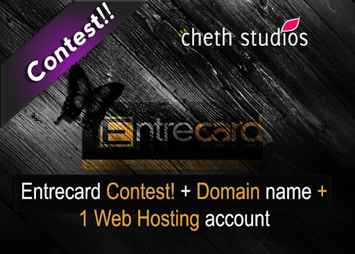 Cheth Studios - Entrecard Contest and Win Free Domain and Web Hosting