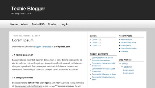 Mindblowing Premium-Like Free Blogger Template
