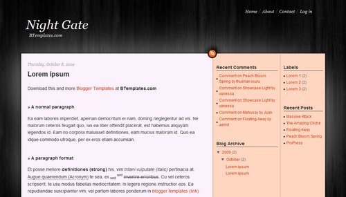 Mindblowing Premium-Like Free Blogger Template