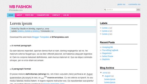 Mindblowing Premium-Like Free Blogger Template
