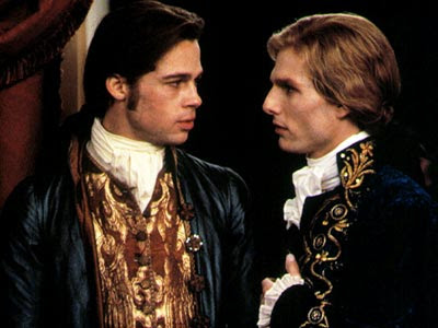 Brad Pitt as the Dark Brooding Louis in "Interview With The Vampire"