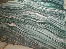 marbre rallat amb verd