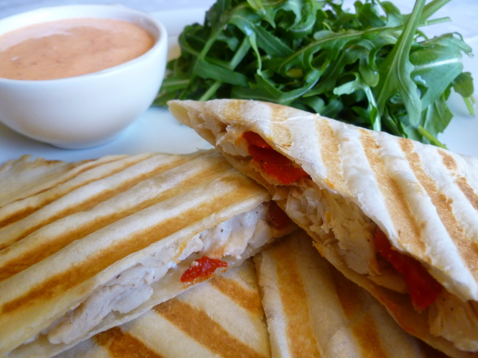 Vanilla Clouds and Lemon Drops Roasted Red Pepper, Chicken & Goats