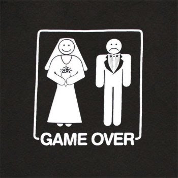 One of many such shirts for sale at massretailer Target wedding game over