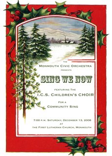 Monmouth Civic Orchestra Christmas Concert