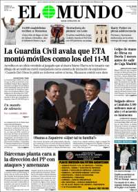PORTADAS DIAROS DE ESPAÑA