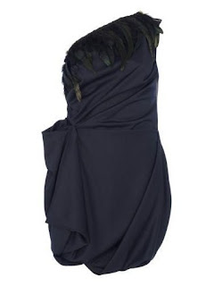 river island white feather dress