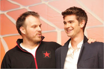 Andrew Garfield and Marc Webb