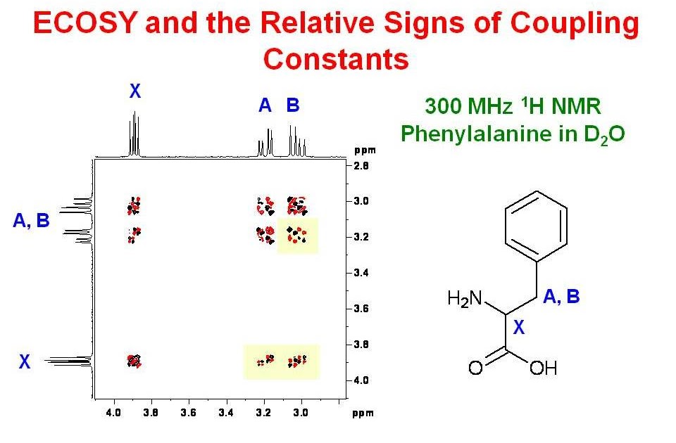 University of Ottawa NMR Facility Blog E.COSY and the Relative Signs