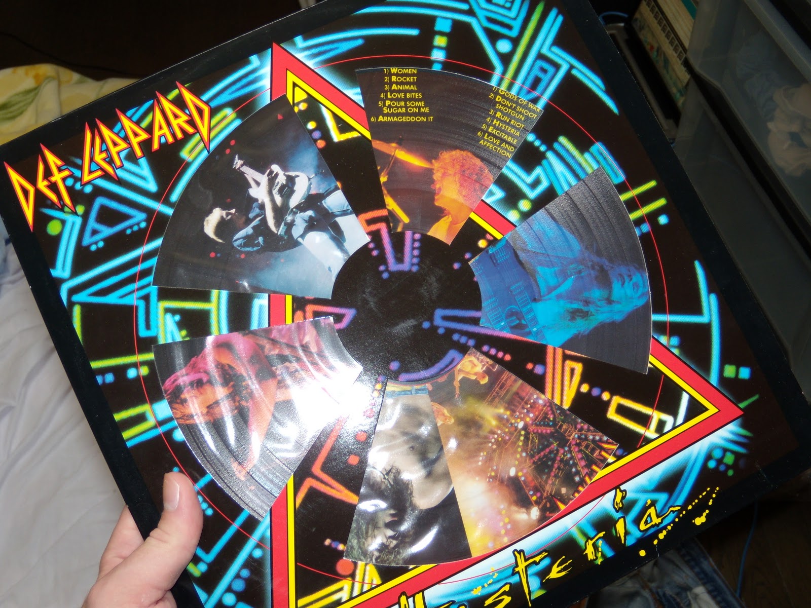 Resultado de imagen para def leppard hysteria vinyl