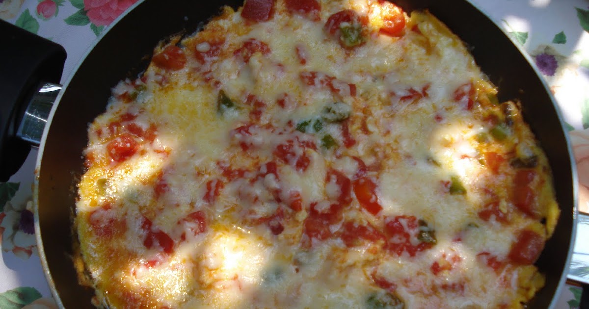(pizza görünümlü)KAŞARLI MENEMEN PELOŞKA'NIN TARİF DEFTERİ