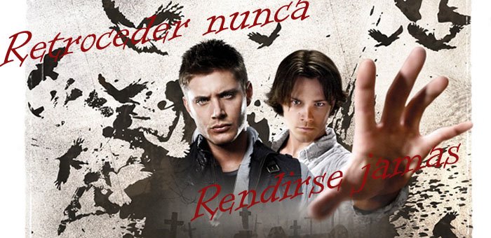 Retroceder nunca...Rendirse jamas