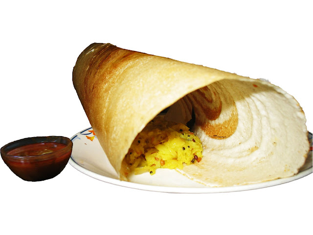 masala dosa and curry cut-out