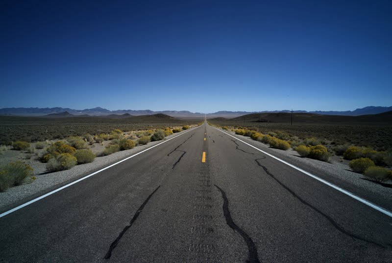 What is the longest straight on an American race track?