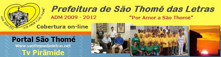 Paz - Prefeitura Municipal de São Thomé das Letras