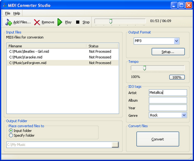 midi to mp3 converter