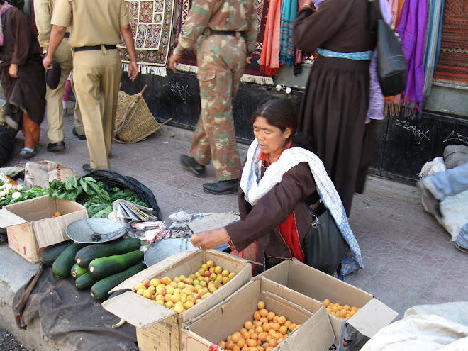 Fruit and Vegitables sold on the street.