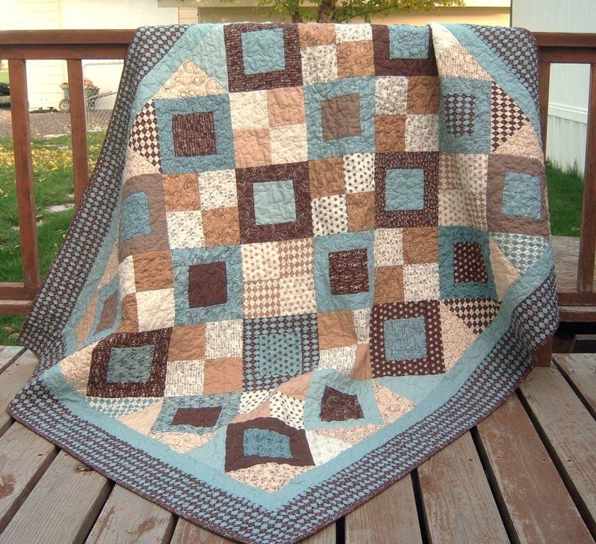Quiltsy Pure Handmade Throw Quilt