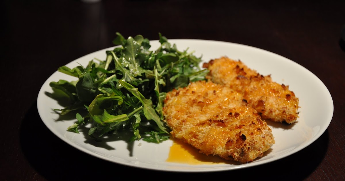 Slice of Rice Spicy "Fried" Chicken Cutlets with HoneyTabasco Sauce