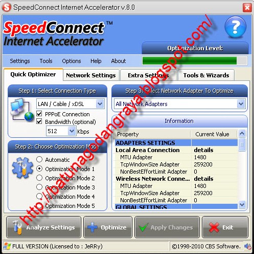 Ускоритель Интернета Speed Connect Internet Accelerator V.7.5.2 Через Торрент