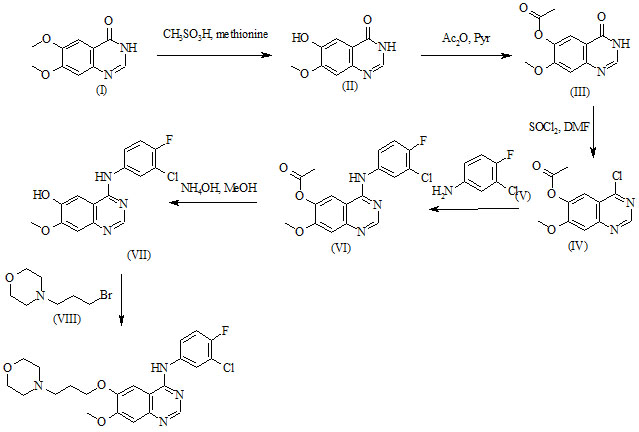 Tyrosine Kinase Inhibitors: Synthesis of Gefinitib