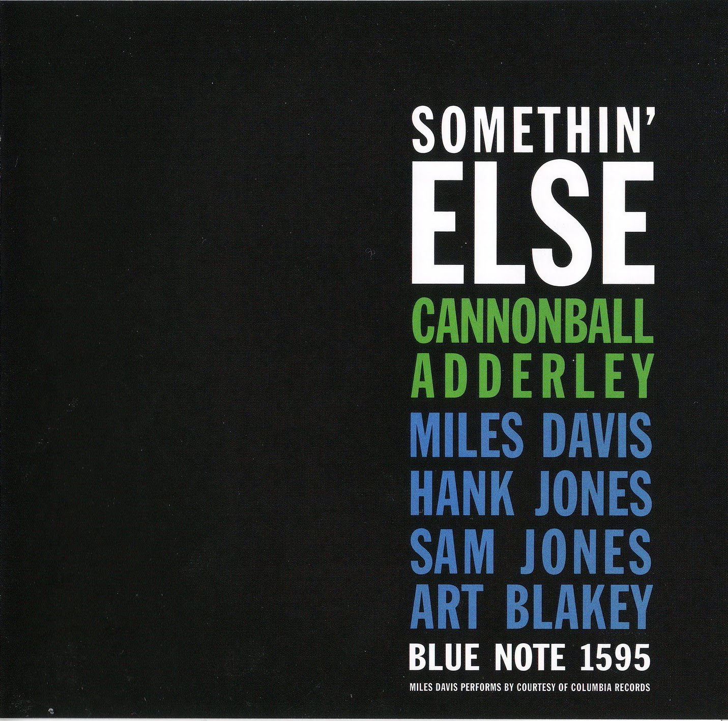 Cannonball Adderley - Somethin Else RVG Edition