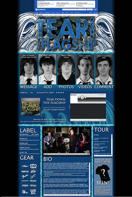 Our Final MySpace Website - Click to Visit