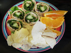 Chicken Wrap with Wasabi Sauce