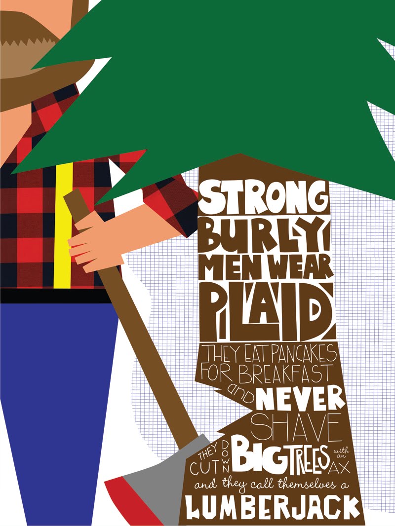 SUU Typography II Lumberjack