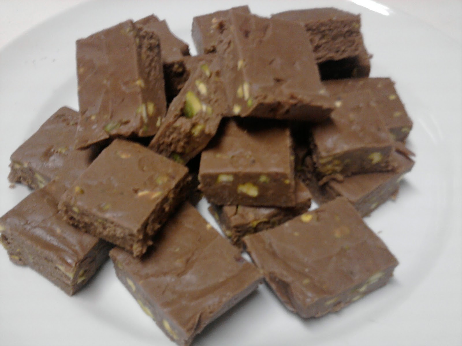 Eu Sei Disso... Fudge de Pistache