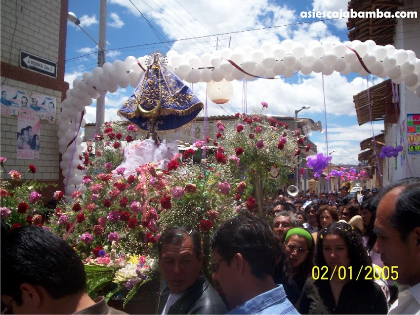 Origen de la Santisima Virgen del Rosario - Cajabamba