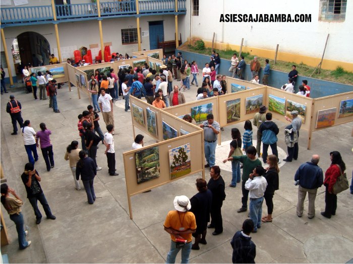 Exponen en Lima los mejores 60 cuadros del II Concurso Nacional de Pintura Rápida   2010