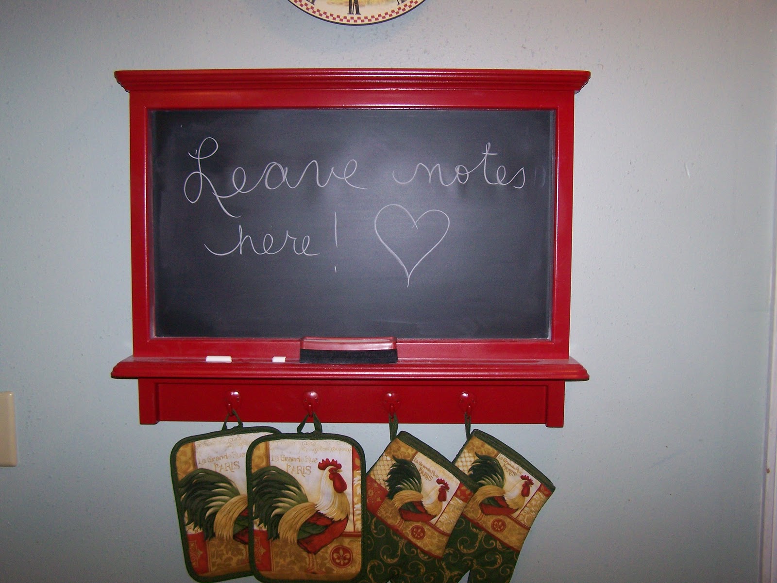 Little Yellow Home in the Country Kitchen Chalkboard