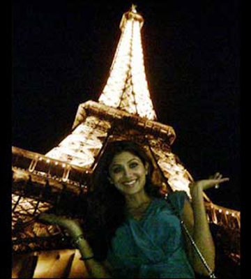 Shilpa And Kundra In Paris For Enjoying Second Honeymoon