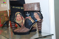 Bollywood shoes photoshoot