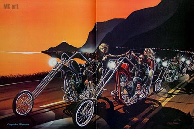 David Mann, biker world's artist