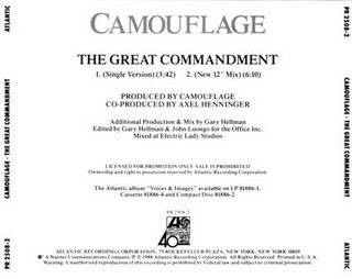 Camouflage - The Great Commandment Lyrics AZLyricscom