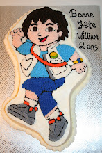 Gâteau d'anniversaire de William 2 ans Diego