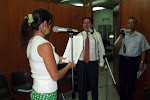 CON ALUMNOS DEL CURSO DE LOCUCIÓN EN EL INICTEL
