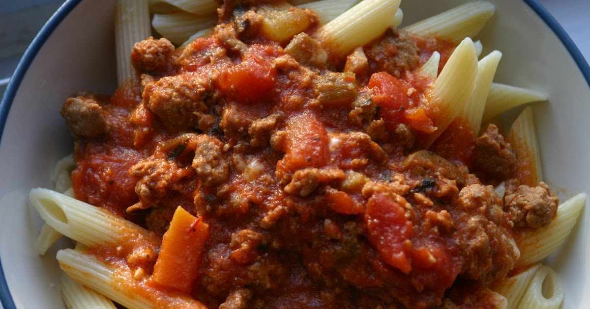 Lauren's Kitchen Ziti Bolognese