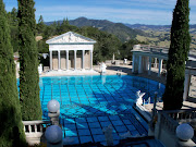 Left San Simeon and rode back a short distance to the Hearst Castle, . (hearst castle)