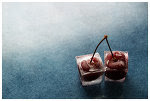 Cherry Ice cubes
