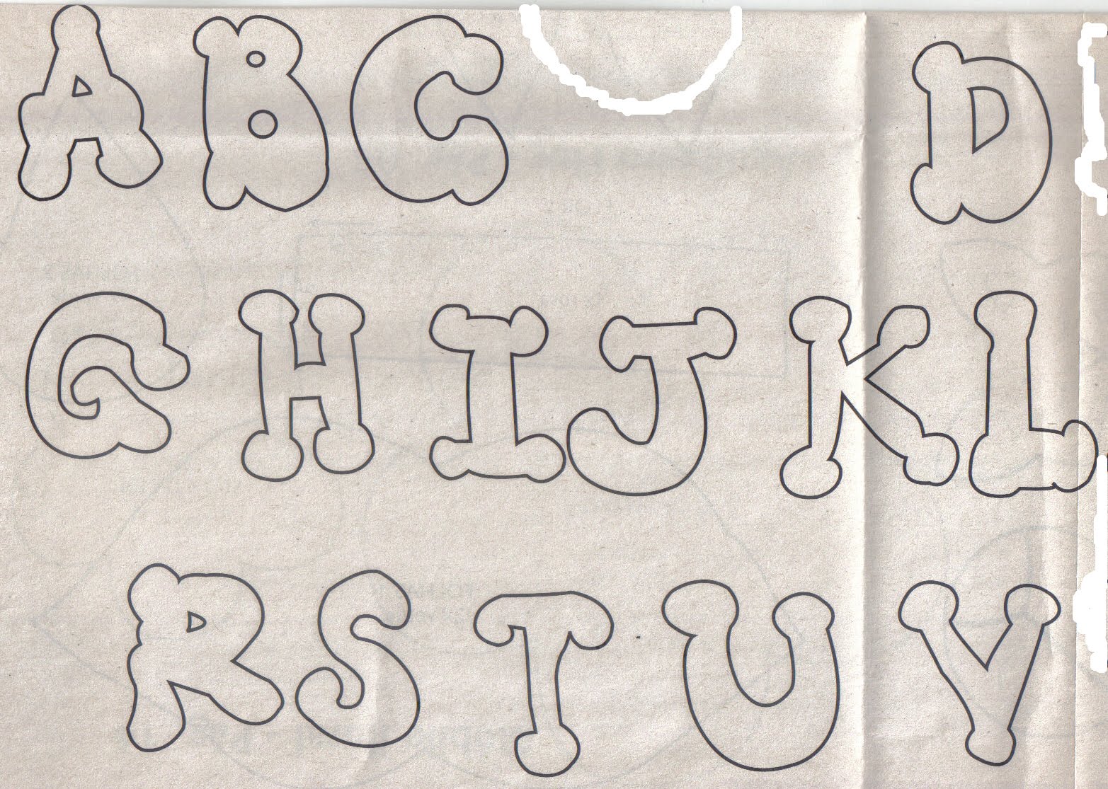 LETRAS PARA WORDART letras para wordart: