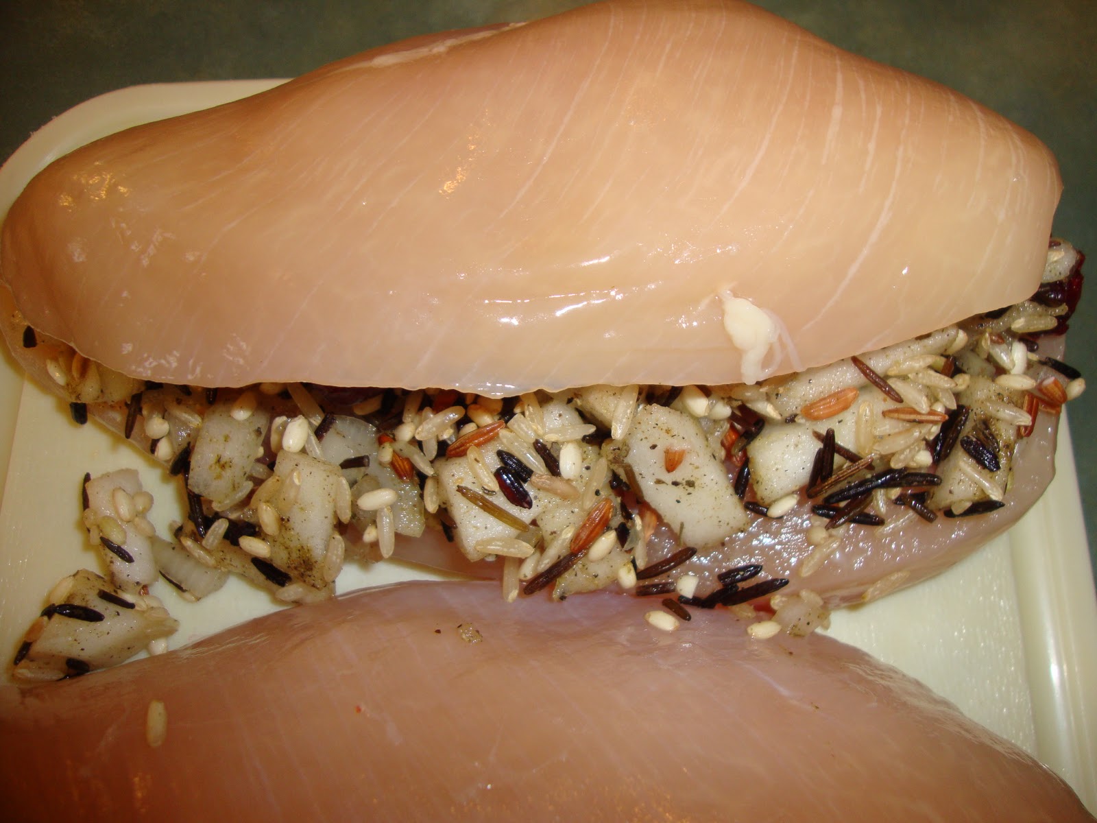 A Busy Mom's Slow Cooker Adventures Wild Rice Stuffed Chicken Breast