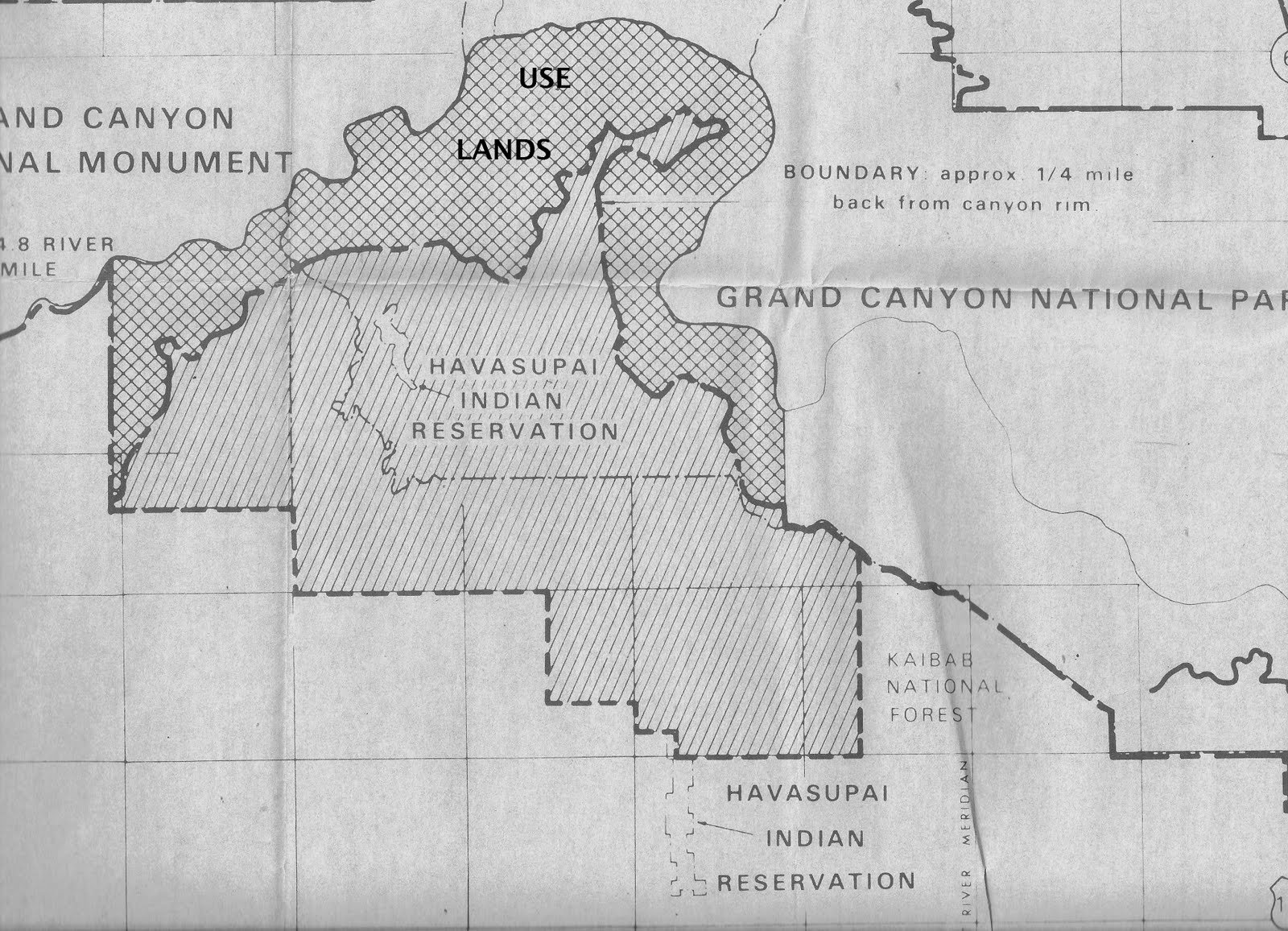 Celebrating the Grand Canyon GCNP Boundary E Havasupai
