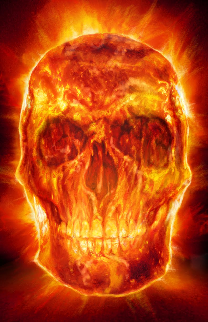 Fire Skull